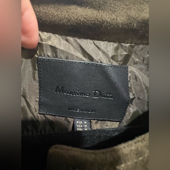 Massimo Dutti 100% goats leather long jacket size medium - Picture 4 of 9